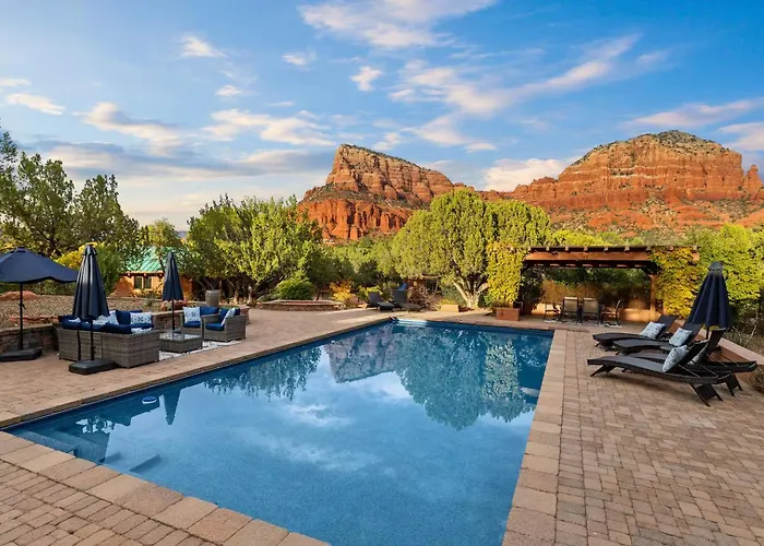 Grand Estate With Pool, Tennis, Pickleball Court, 24 Guests Sedona